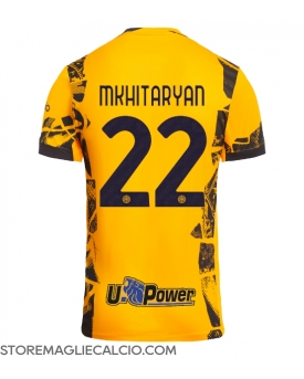 Inter Milan Henrikh Mkhitaryan #22 Maglia Gara Terza Repliche 2024-25